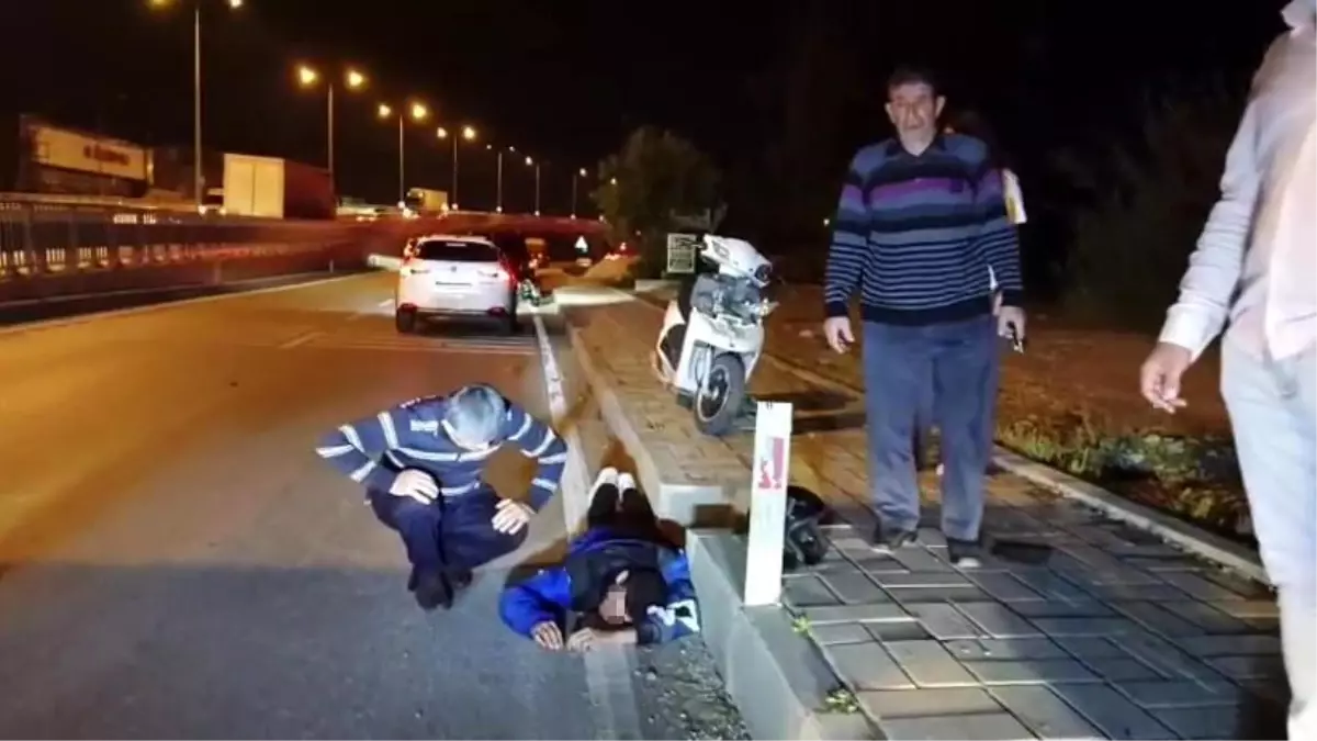 Motosiklet Kazası: Sürücü Yaralandı