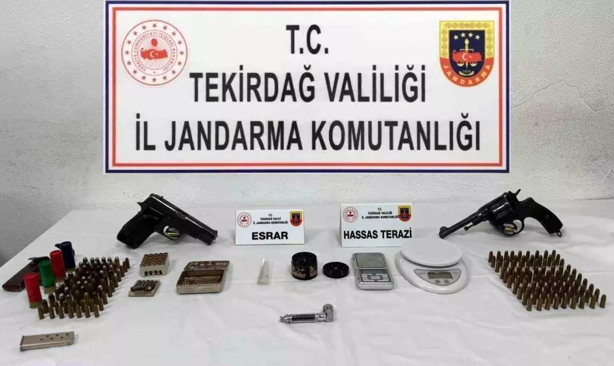 Tekirdağ\'da Uyuşturucu Operasyonu