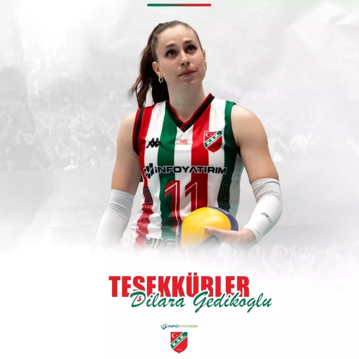 Karşıyaka Voleybol\'dan Dilara Gedikoğlu\'na Veda