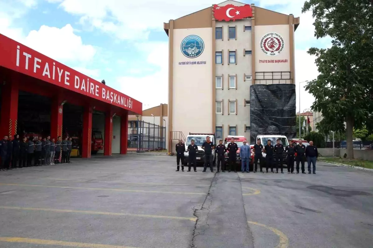 Kayseri İtfaiyesi Nisan Ayında 567 Olayda Görev Aldı