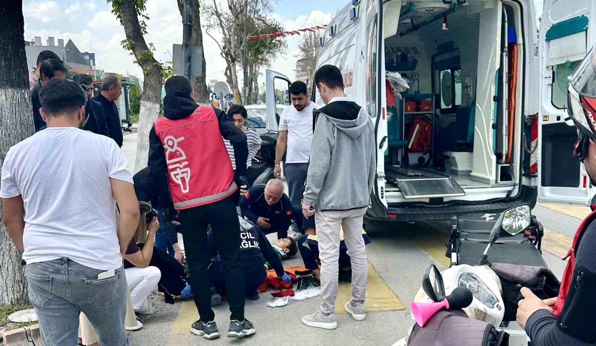 Malatya\'da Çocuk Trafik Kazası