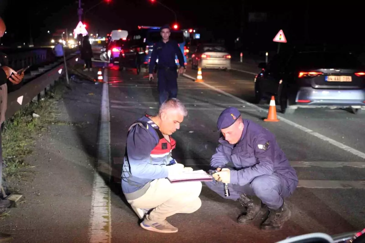 Sakarya\'da Bisiklet ve Motosiklet Kazası: 1 Ölü, 1 Yaralı