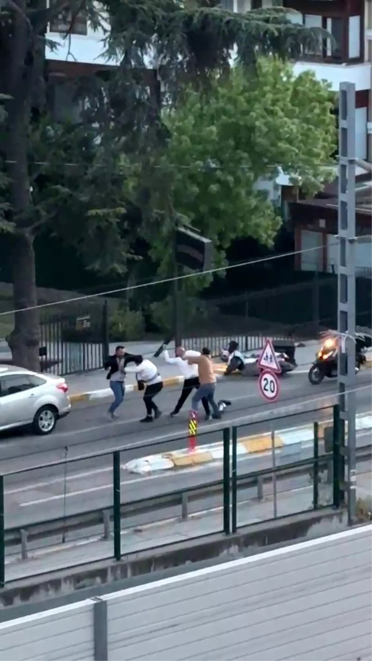 Pendik\'te Trafik Kavgası