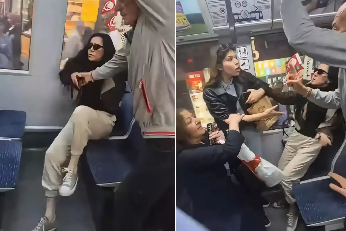 Tramvayda kadınların yer tartışması küfürlü kavgaya dönüştü