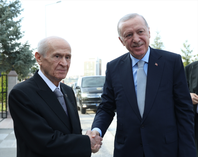 117 gün sonra sürpriz zirve! Erdoğan-Bahçeli zirvesi başladı