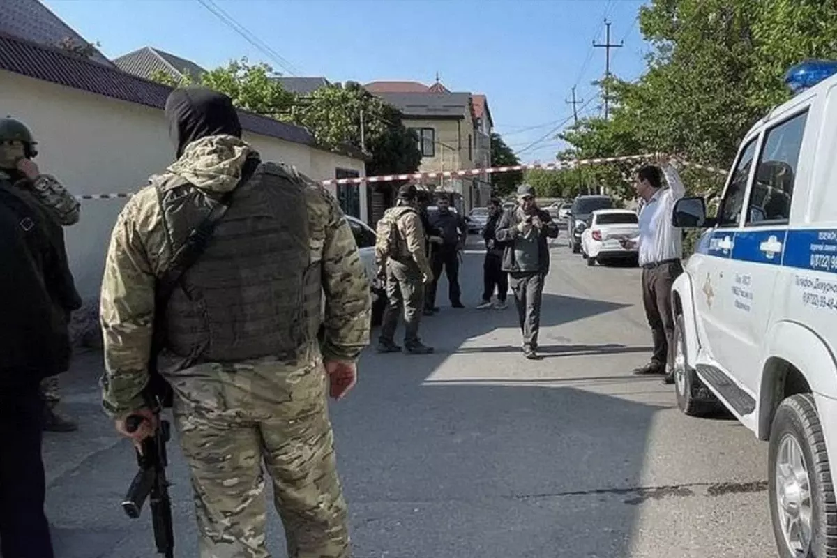Dağıstan\'da polise silahlı saldırı! 3 polis hayatını kaybetti