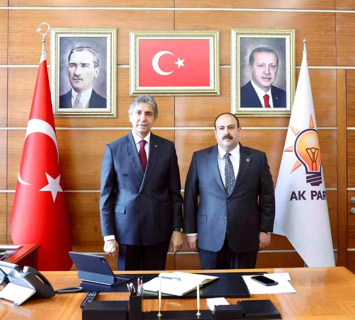 İnönü Belediye Başkanı Hamamcı, Ankara\'da AK Parti Yöneticileriyle Görüştü