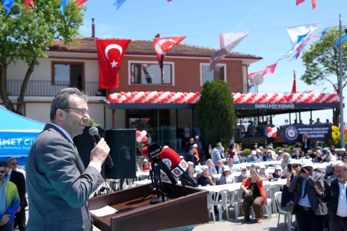 Pendik\'te Hıdırellez Şenlikleri ve Yenilenen Köy Konağı Açılışı
