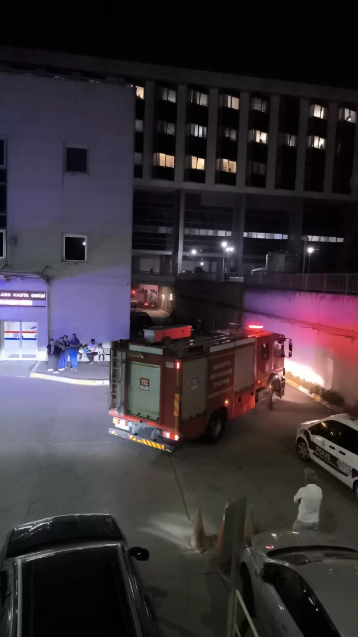 Yenikent Hastanesi\'nde Yangın Çıktı