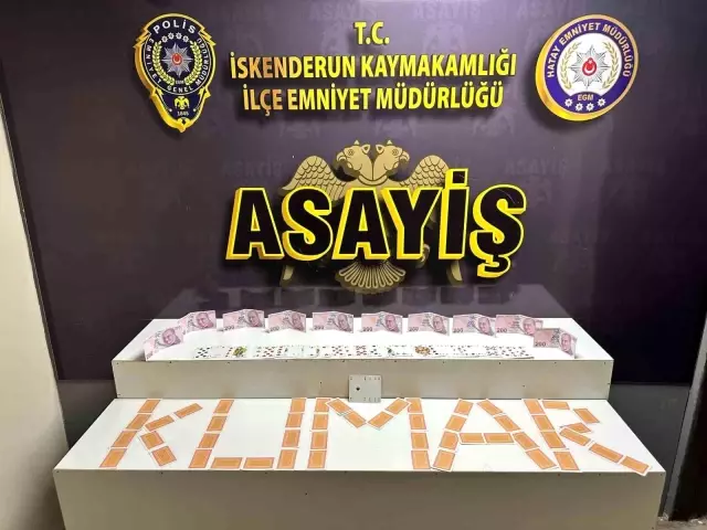 Hatay'da Kumar Oynayan Üç Kişiye 27 Bin TL Cezası