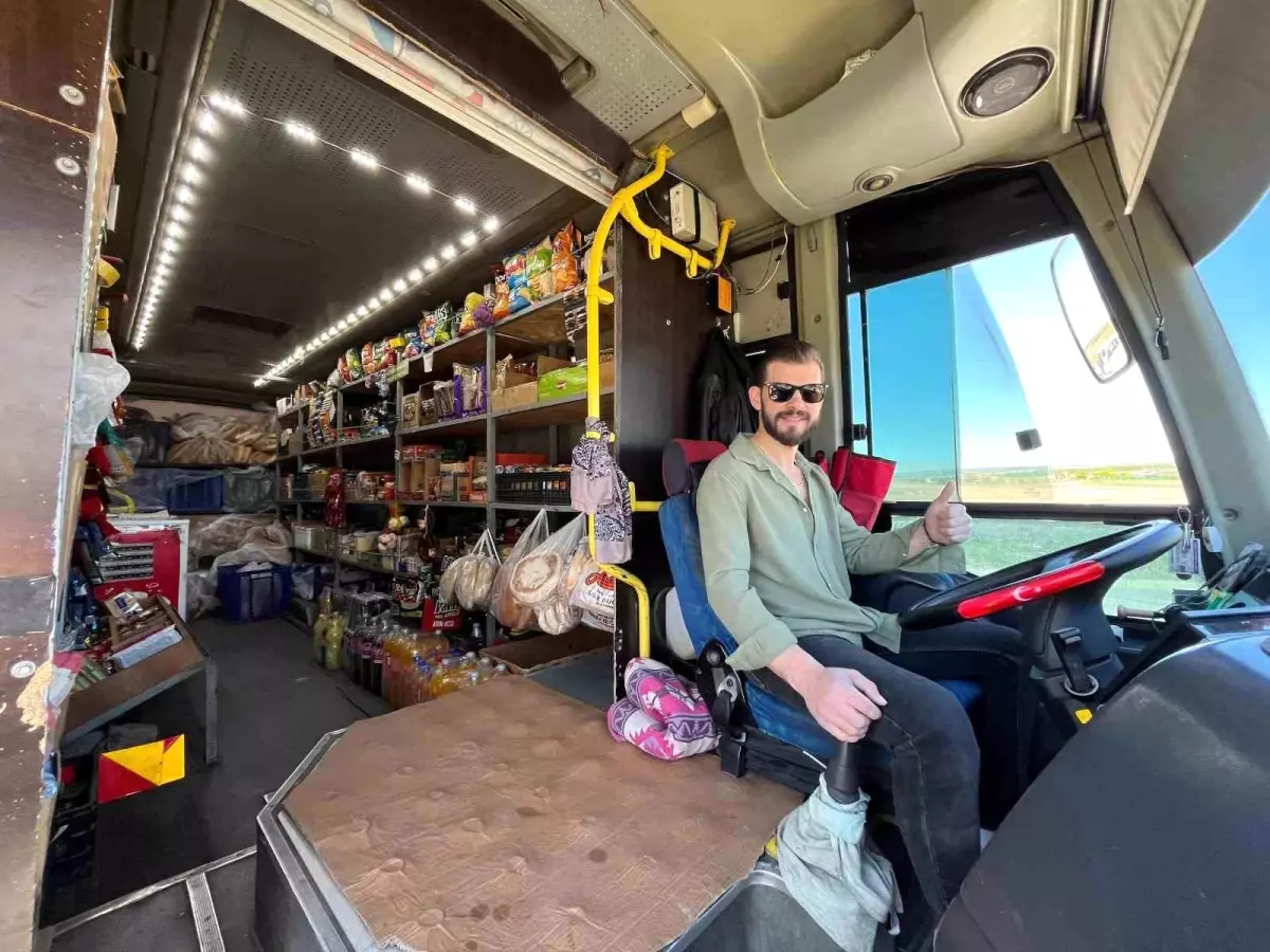 Esnaf Gör, Seyyar Marketiyle 40 Köye Hizmet Veriyor