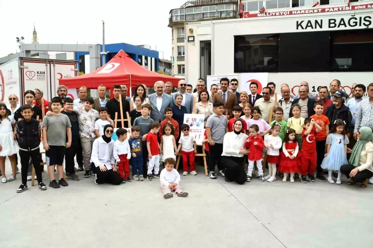Söke\'de Kan Bağışı Kampanyası: Çocuklardan Anlamlı Destek