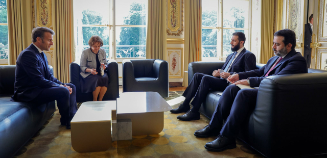 Suriye Devlet Başkanı El-Şara ve Macron Görüştü