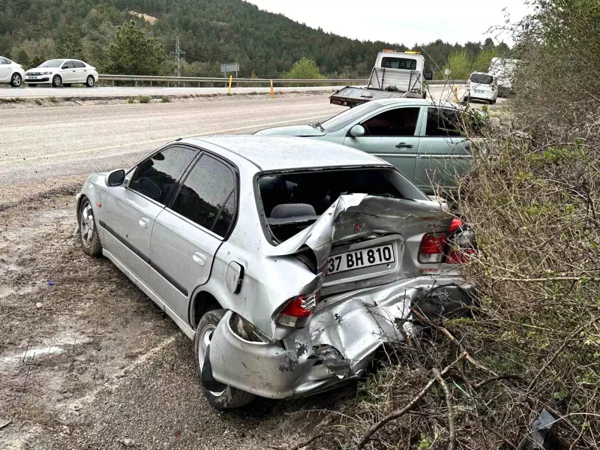 Kastamonu\'da Trafik Kazası: 4 Yaralı