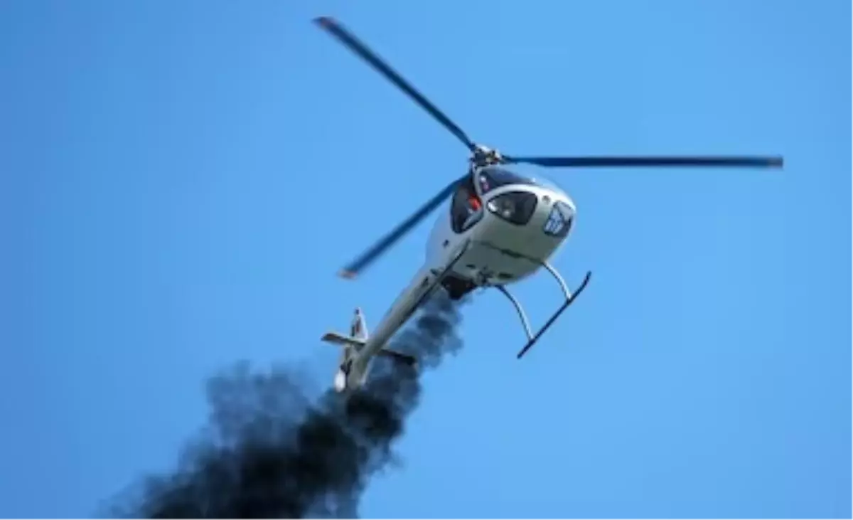Hindistan\'da Helikopter Kazası: 5 Ölü