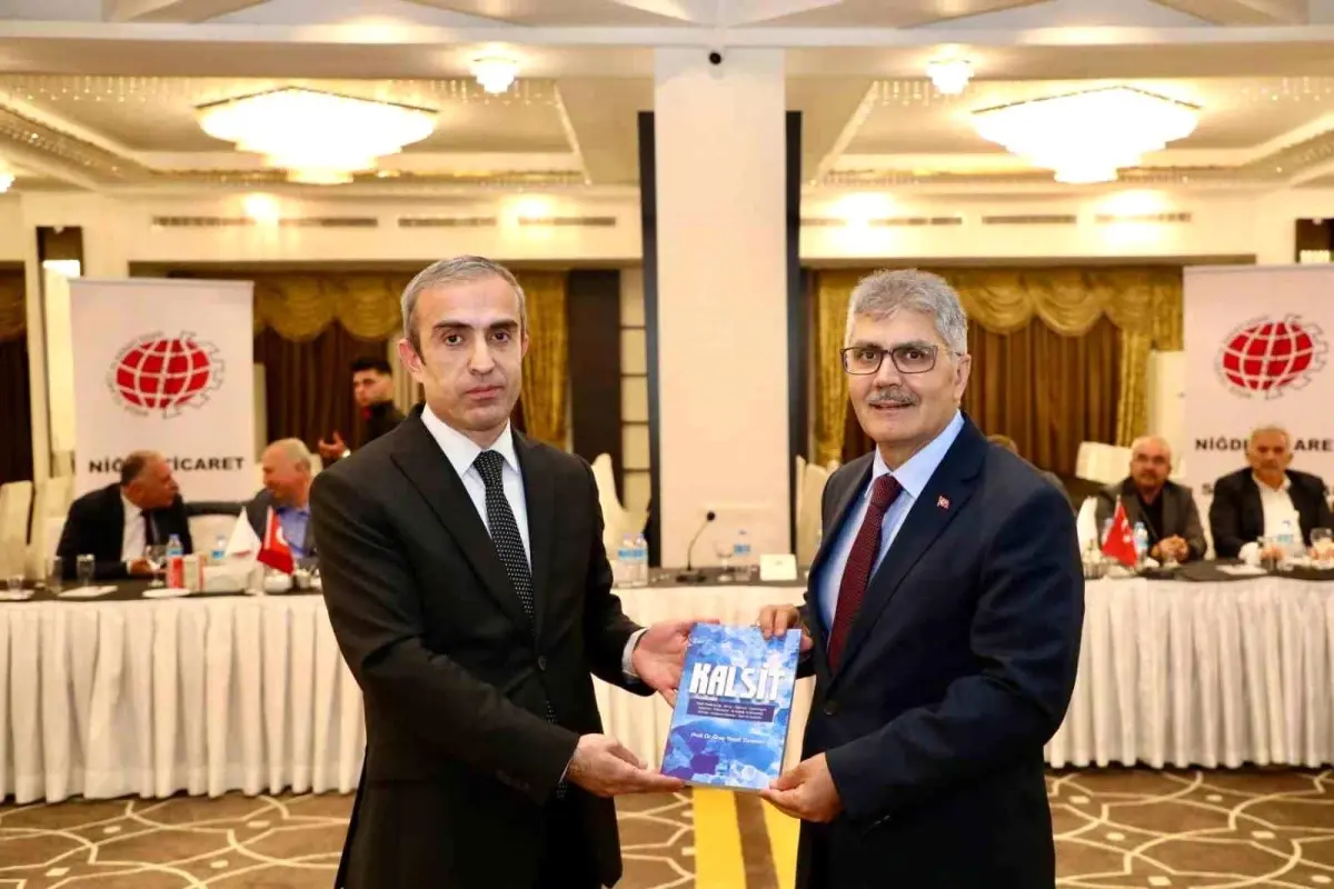 Niğde\'de Kalsit Sektörü Toplantısı