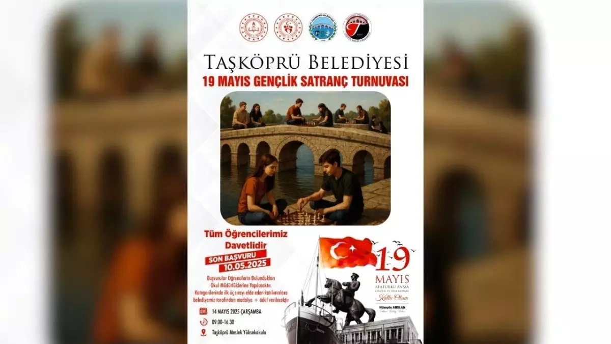 Taşköprü\'de Satranç Turnuvası Düzenleniyor