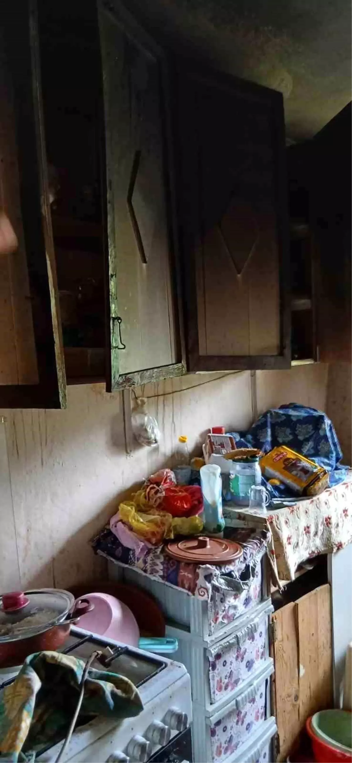 İnebolu\'da Mutfak Tüpü Yangını
