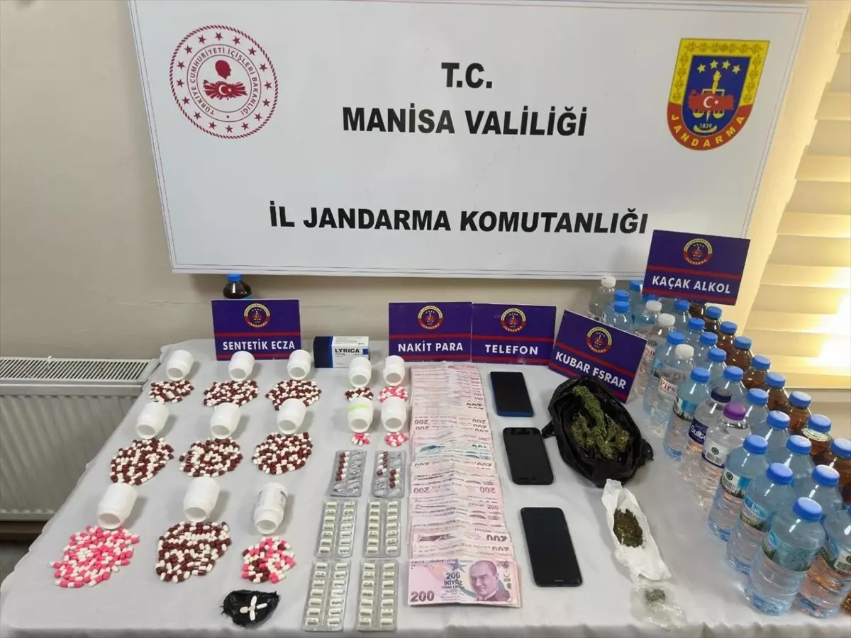 Alaşehir\'de Uyuşturucu Ticareti Operasyonu