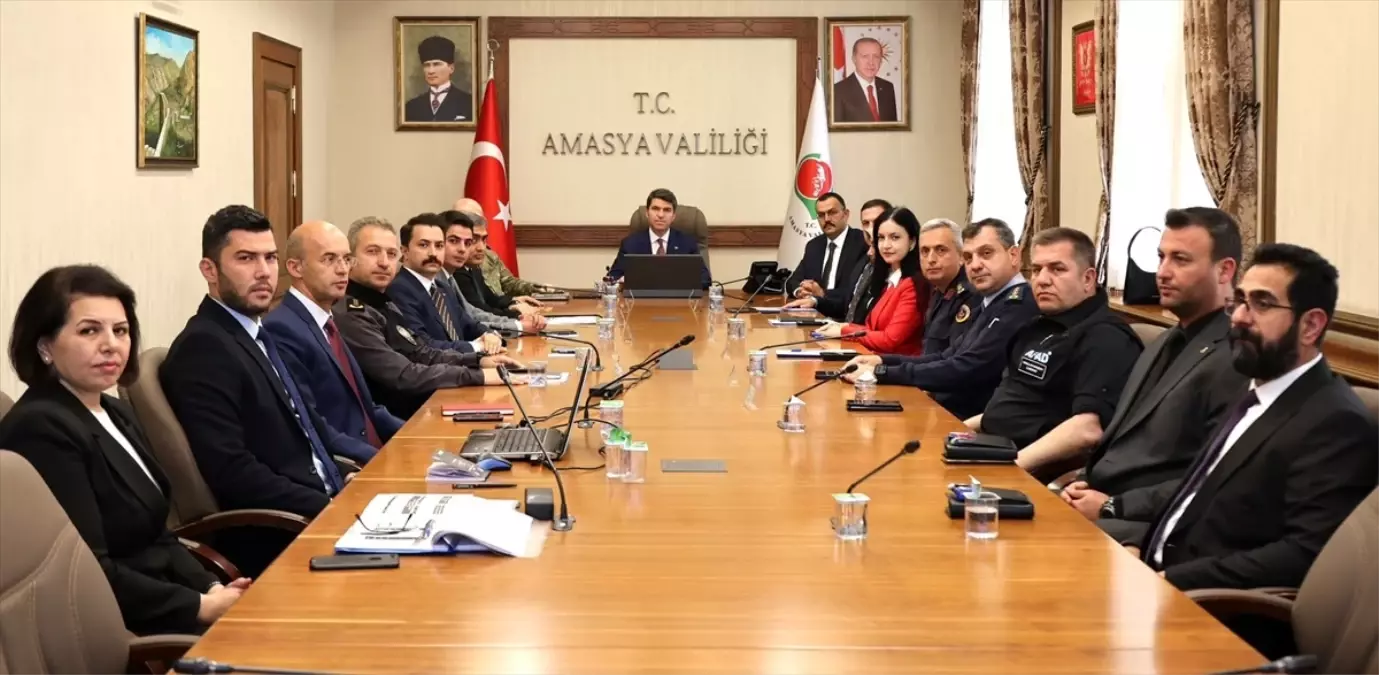 Amasya\'da Güvenlik Toplantısı