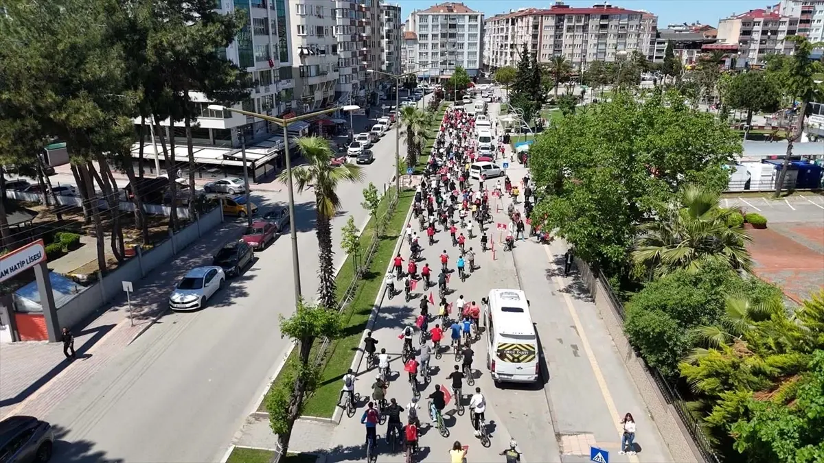 Bafra\'da 19 Mayıs Bisiklet Turu Düzenlendi