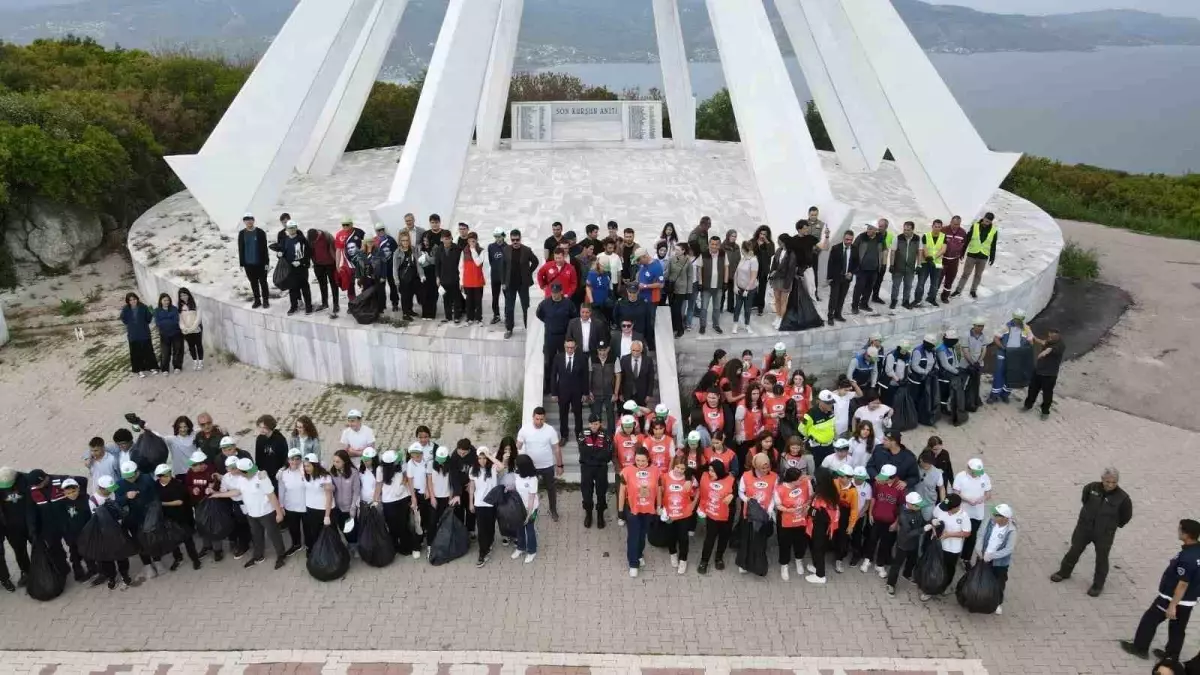 Bandırma\'da Orman Temizliği Etkinliği