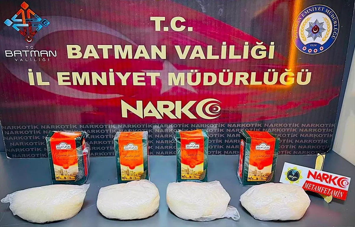 Batman\'da Otobüste Uyuşturucu Ele Geçirildi