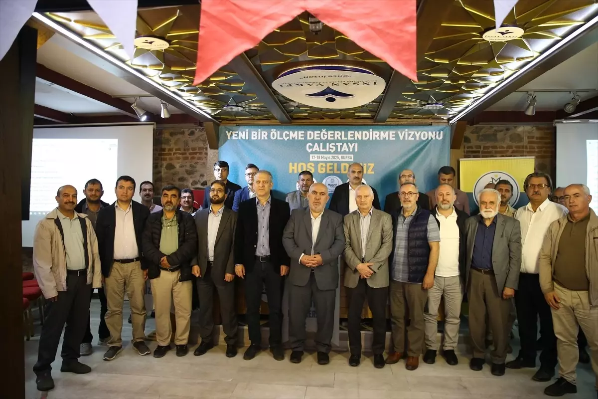 Bursa\'da Yeni Ölçme Değerlendirme Vizyonu Çalıştayı
