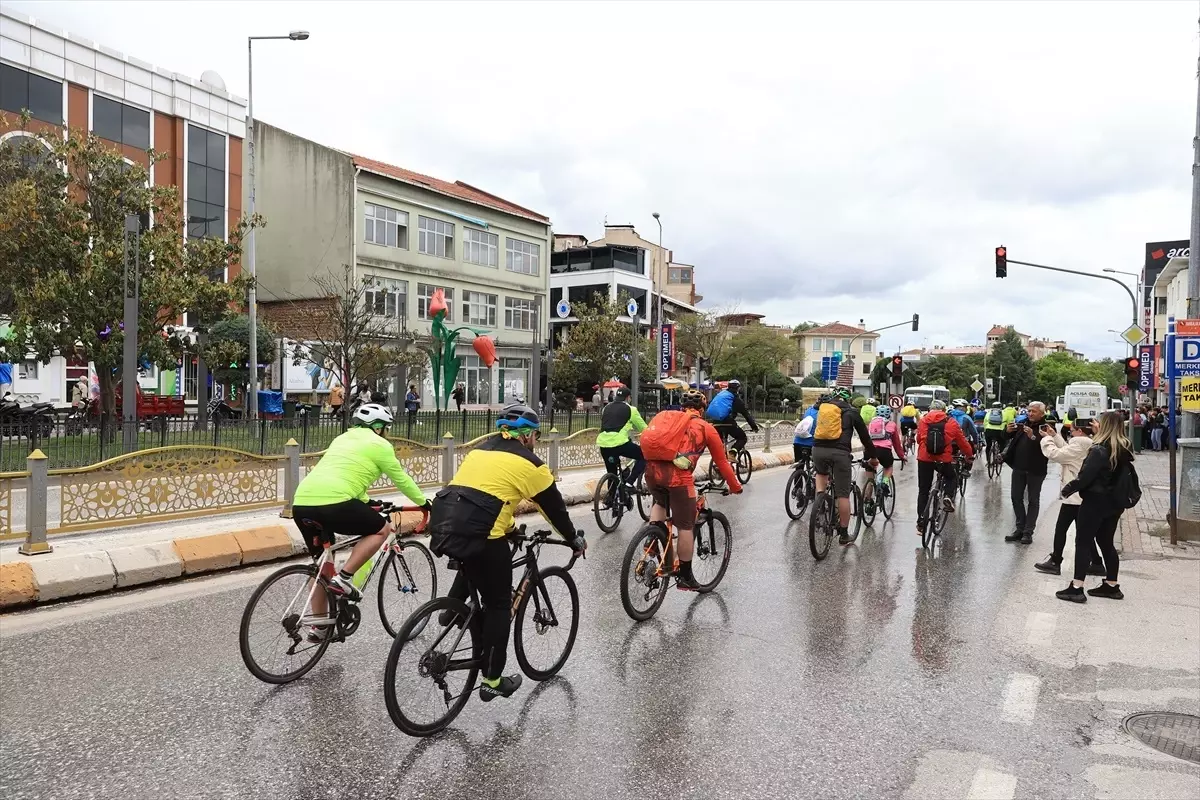 Edirne\'de Uluslararası Bisiklet Şenliği