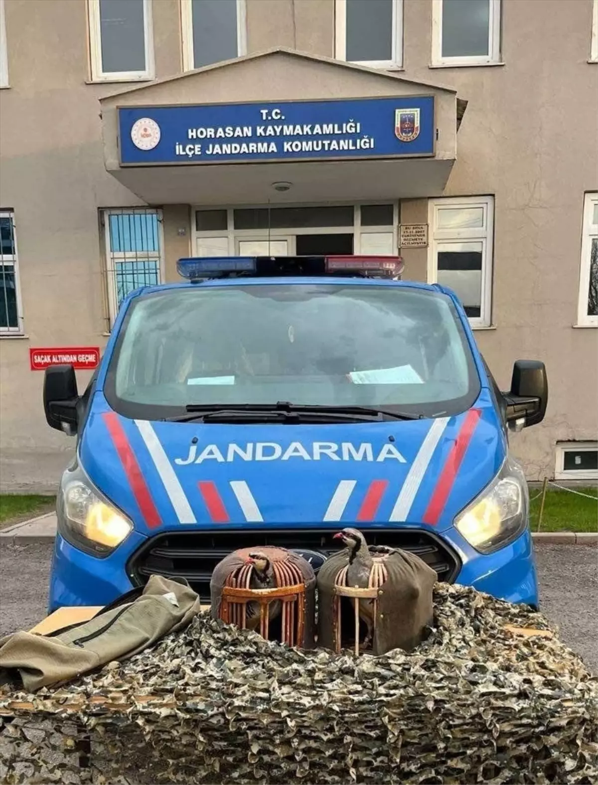 Erzurum\'da Kaçak Avcıya 13.500 Lira Ceza