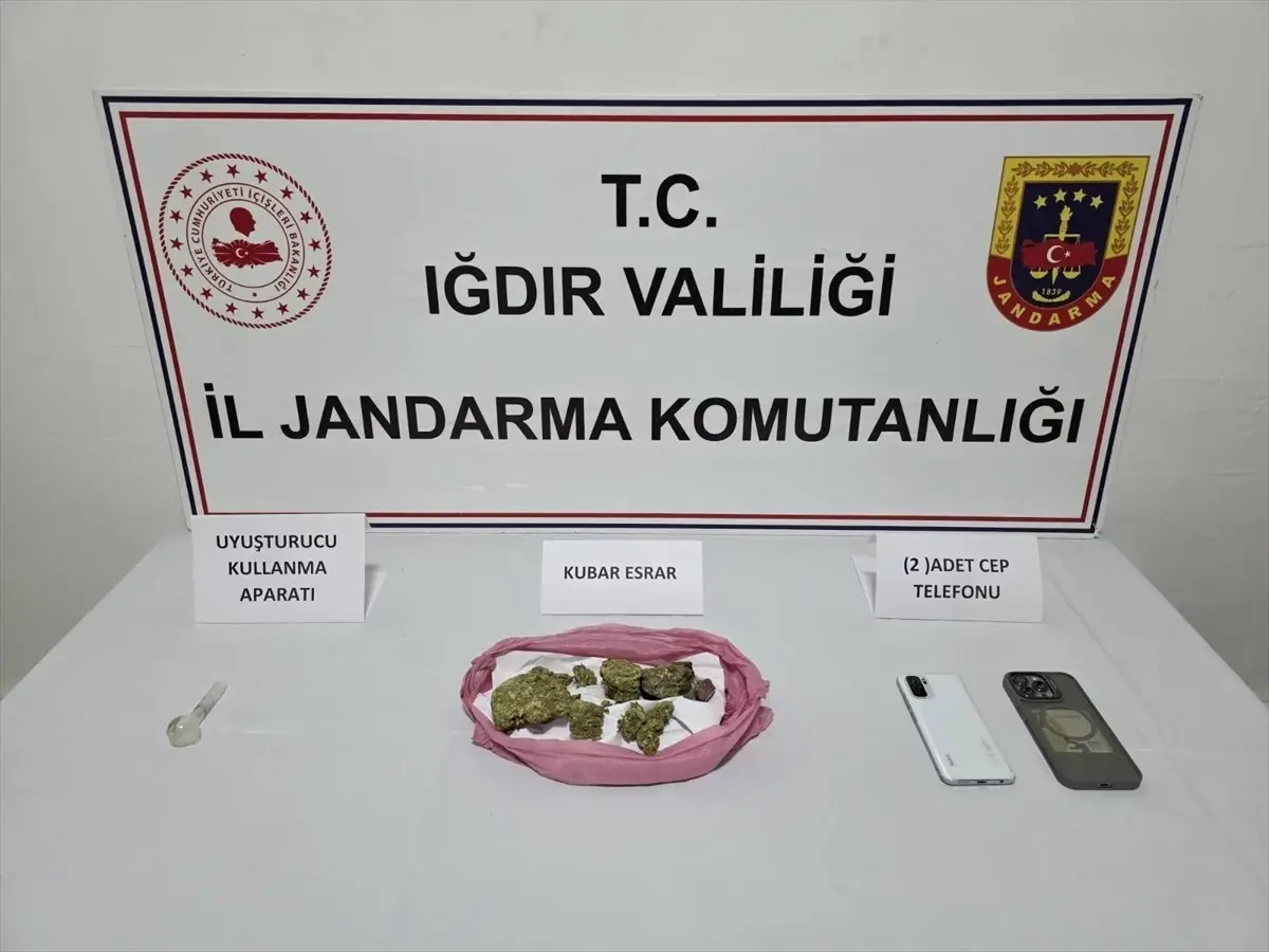 Iğdır\'da Uyuşturucu Operasyonu: 2 Gözaltı