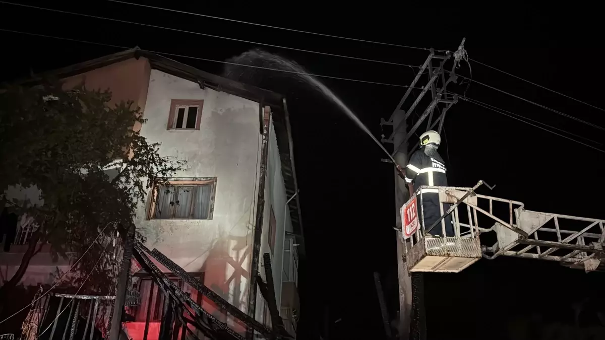 Karabük\'te Garaj Yangını