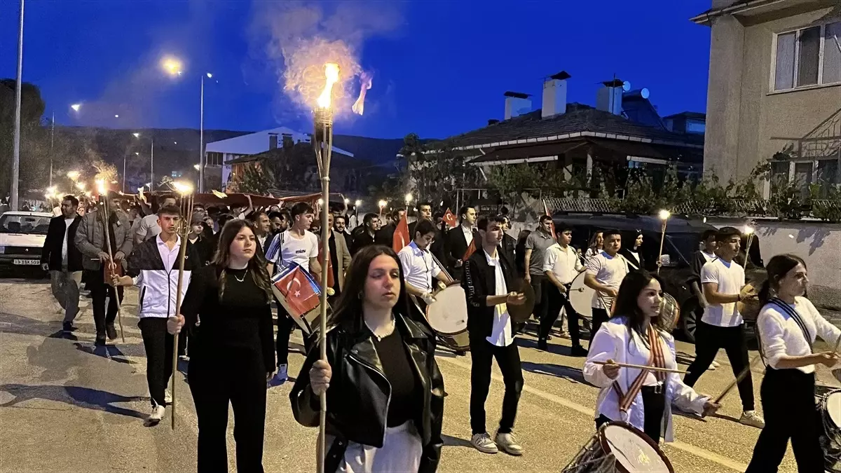 Kargı\'da Fener Alayı Etkinliği