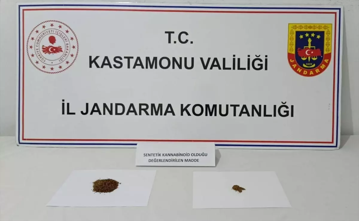 Kastamonu\'da Uyuşturucu Zanlısı Tutuklandı