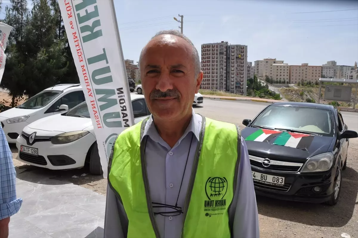Mazıdağlı Hayırseverden Gazze\'ye Araç Bağışı