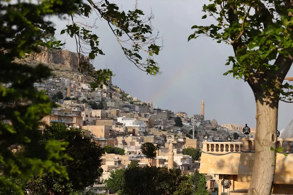 Mardin\'de Gökkuşağı Güzelliği