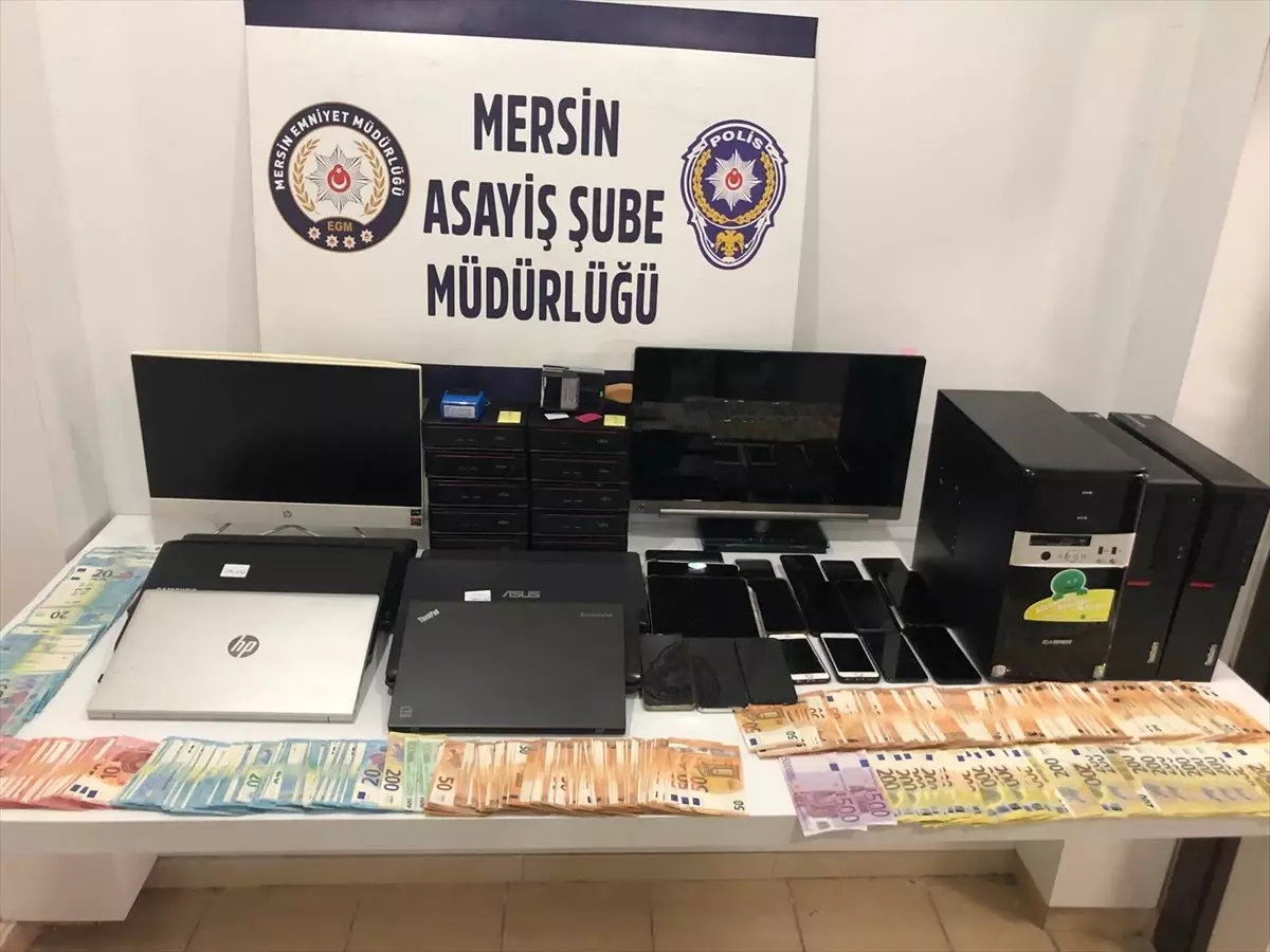 Mersin\'de Dolandırıcılık Operasyonu