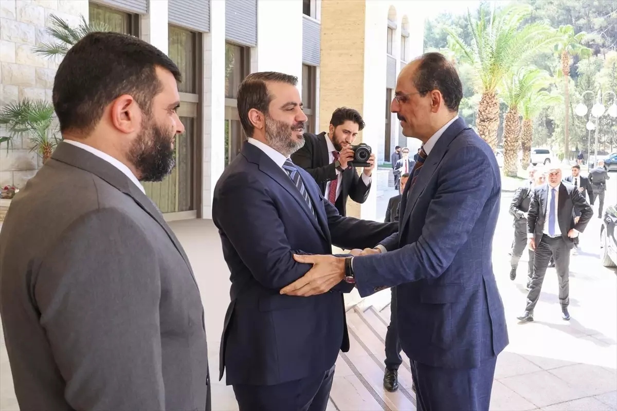 MİT Başkanı Kalın, Suriye\'de Önemli Görüşmeler Yaptı