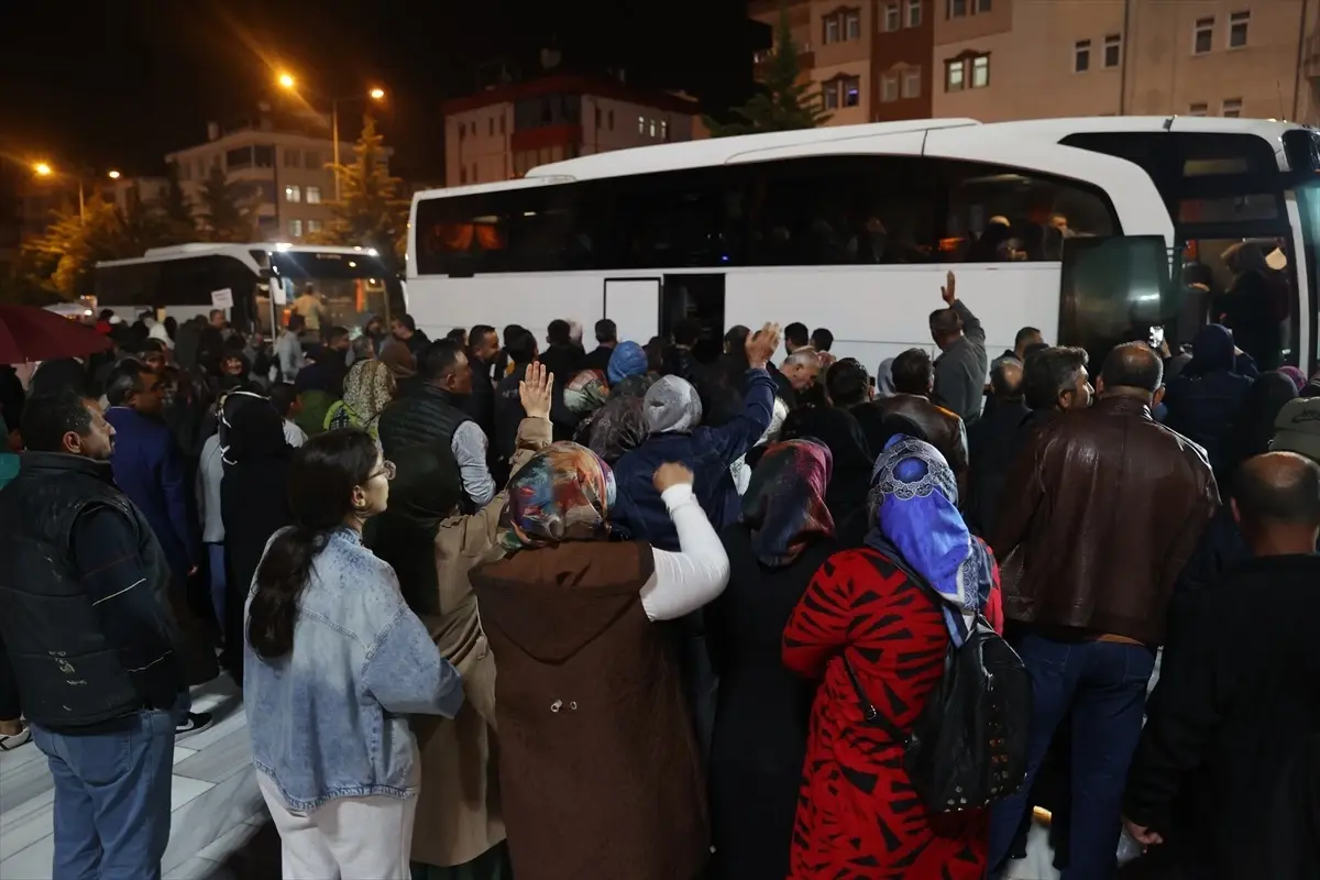 Nevşehir\'den 245 Hacı Adayı Uğurlandı