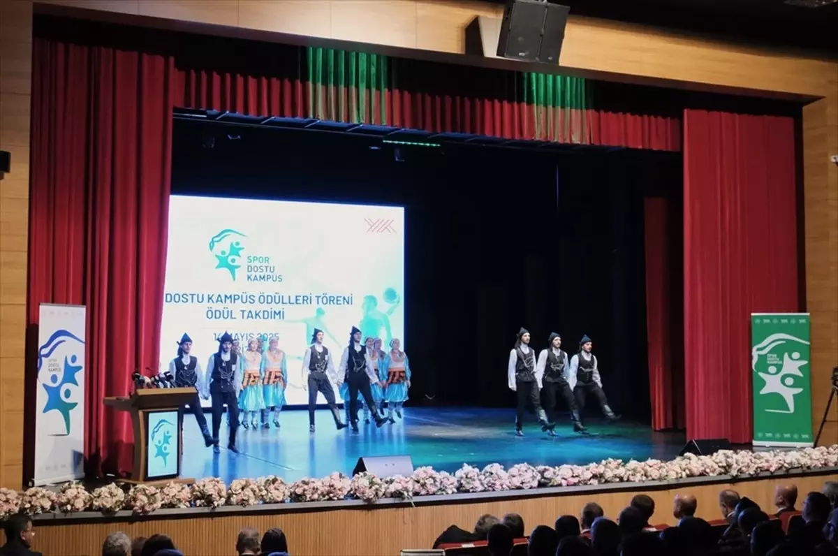 Ondokuz Mayıs Üniversitesine "Spor Dostu Kampüs" ünvanı