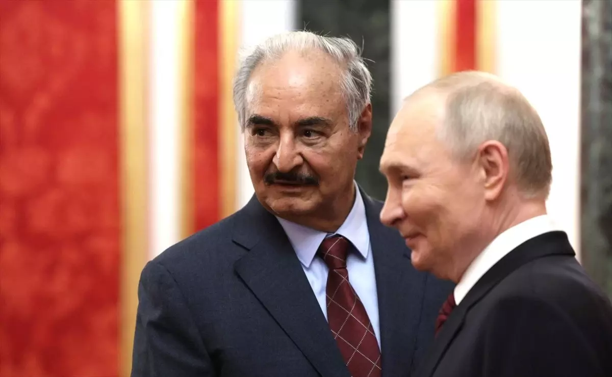 Putin, Hafter’i Kremlin\'de Ağırladı