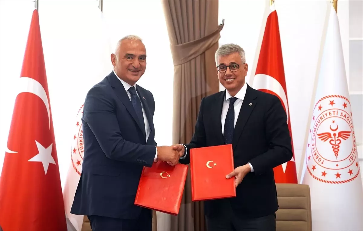 Sağlık Bakanlığı ile Kültür ve Turizm Bakanlığı arasında sağlık turizminde işbirliği protokolü