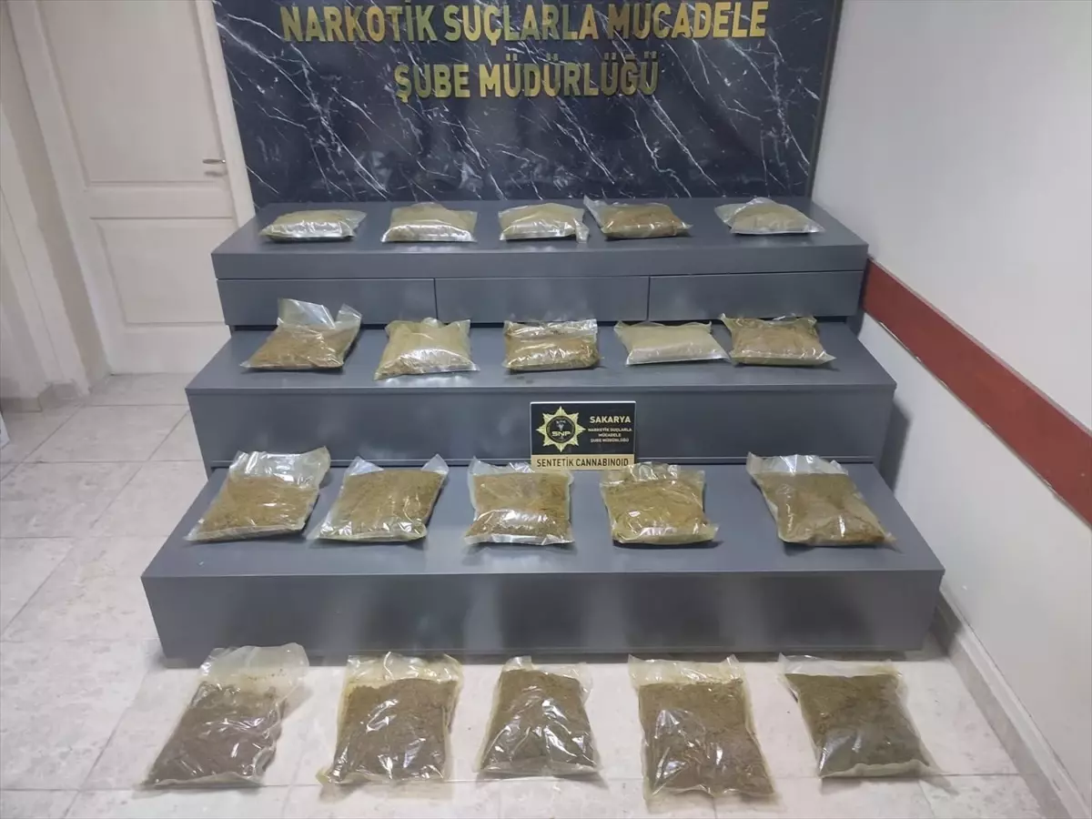 Sapanca\'da 18 Kilo Uyuşturucu Ele Geçirildi