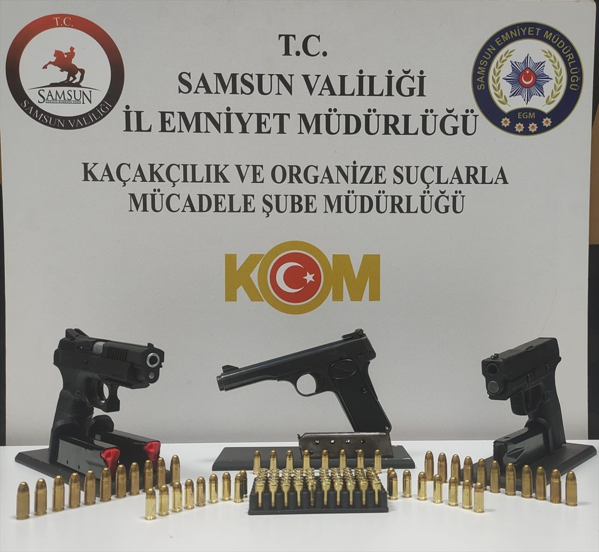 Samsun\'da Ruhsatsız Silah Operasyonu: 1 Gözaltı