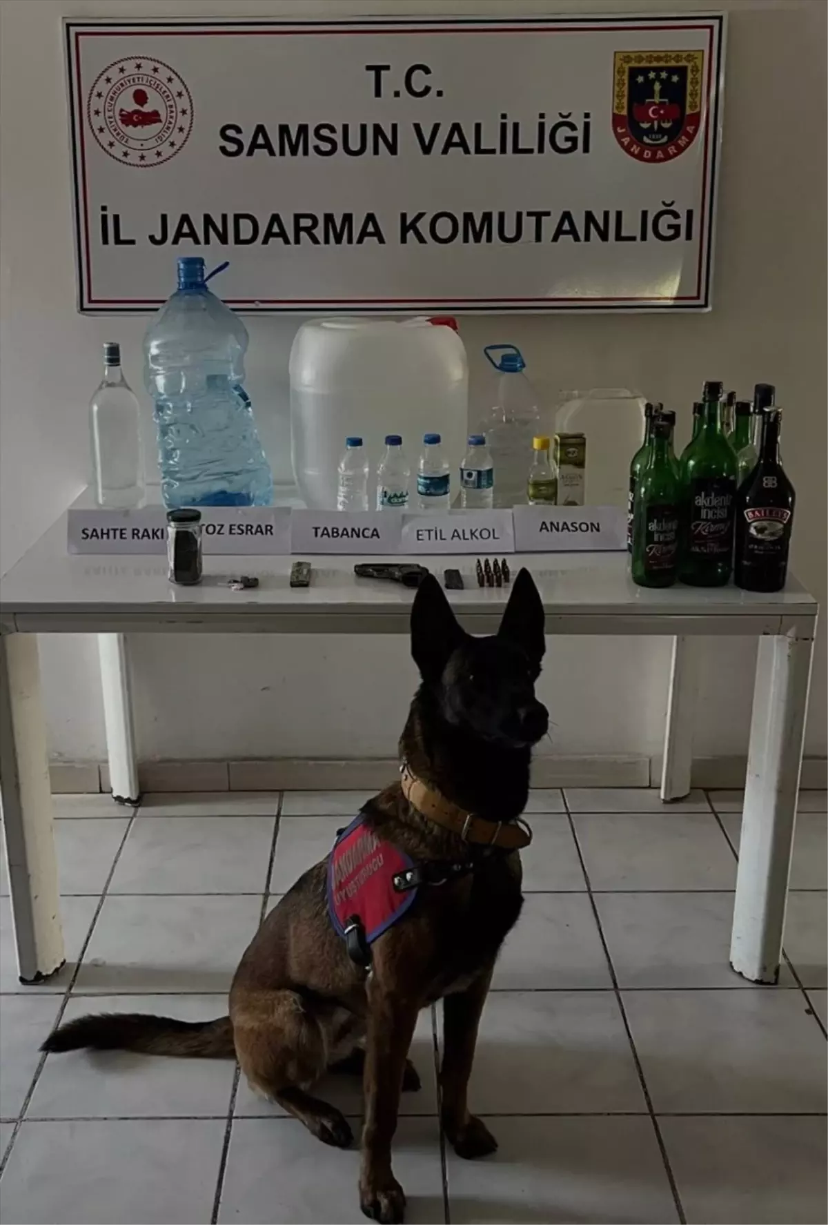 Samsun\'da Sahte İçki Operasyonu