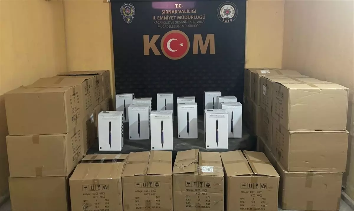 Şırnak\'ta Kaçakçılık Operasyonu: 53 Gözaltı