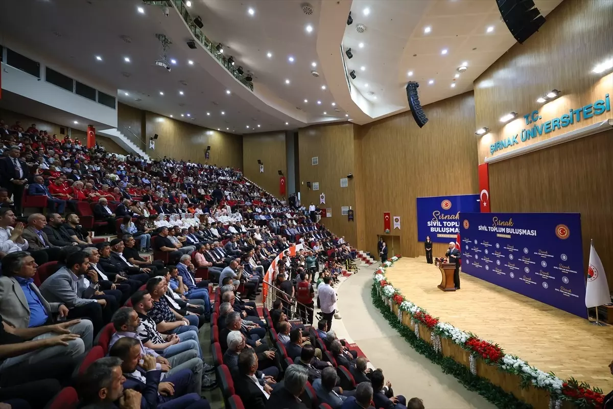 TBMM Başkanı Kurtulmuş, "Şırnak Sivil Toplum Buluşması" programında konuştu Açıklaması