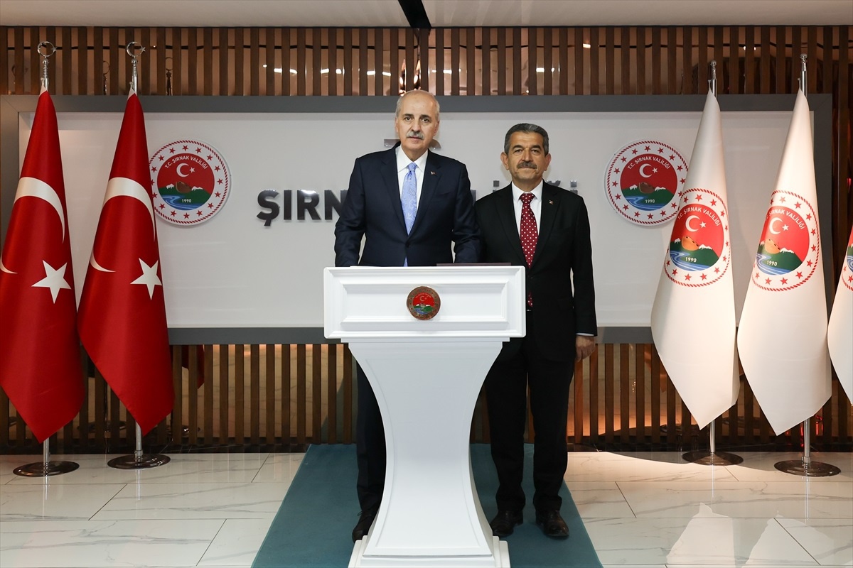 Kurtulmuş\'dan Şırnak Ziyareti