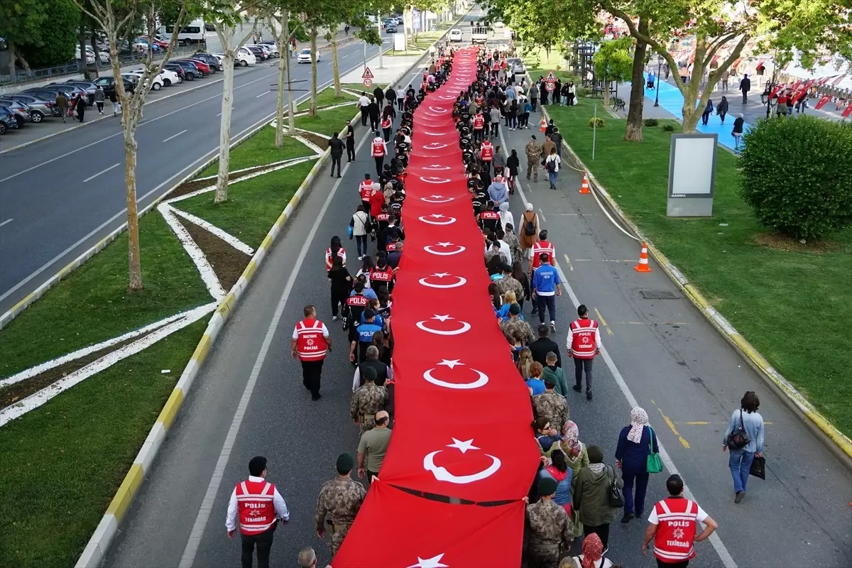 Tekirdağ\'da 19 Mayıs\'a Özel Koreografi
