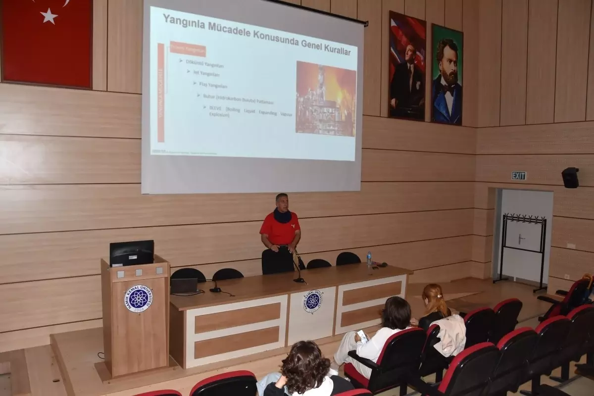 NKÜ\'de Yangın Güvenliği Programı
